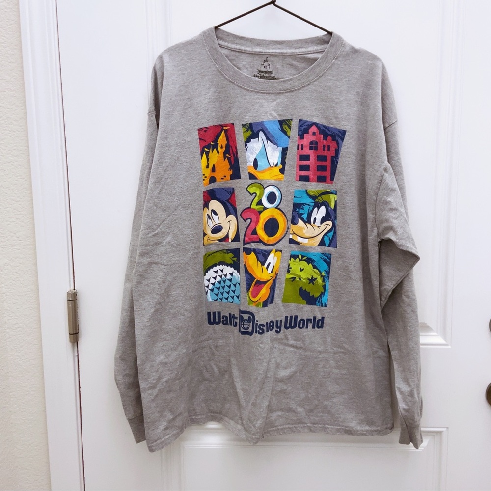 Disney World 2020 long sleeve graphic t-shirt men’s XL